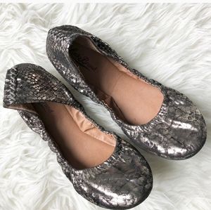 Lucky brand echo snake print ballet flats (55)